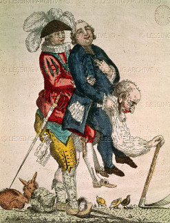 Francoska meščanska revolucija, 1789: obubožan tretji stan nosi vsa bremena francoske bogate družbe